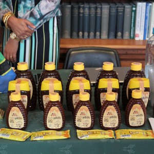 Natural honey from Tanzanian entrepreneur Ms. Khadija Ally SAID’s brand, Haiba ya Afrika.