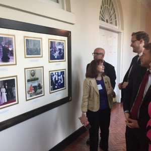 White House tour w photos of past presidential visits w UK 2