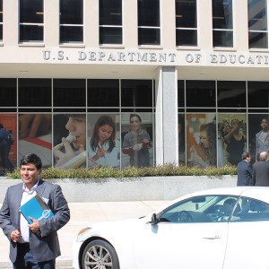Participants arrived at the Department of Education and ready to hear an overview of U.S. higher education
