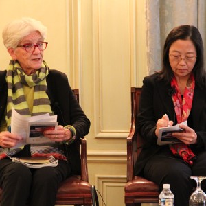 Marlene Johnson, President Emerita of NAFSA and Jinzhao Li, Professor, Beijing Foreign Studies University.