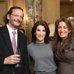 Pierre De Lucy, Tracy Bernstein (Meridian International Center), and Rose Carter. Photo: Jessica Latos.