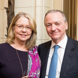 Judith Morrissey and Richard Morrissey (Of Counsel, Sullivan & Cromwell LLP). Photo: Jessica Latos.