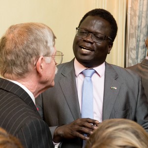His Excellency Philip Jada Natana (Ambassador of South Sudan). Photo: Jessica Latos.