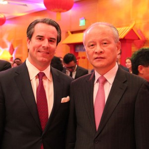 President and CEO Ambassador Stuart Holliday and Ambassador of the People’s Republic of China to the United States, His Excellency Cui Tiankai