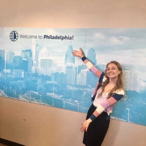 Ally visiting our CBM in Philadelphia