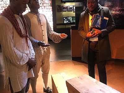 Visit to African Burial Ground in NYC