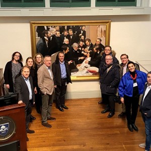 While in Boston, participants had the chance to visit the Ether Dome at Massachusetts General Hospital