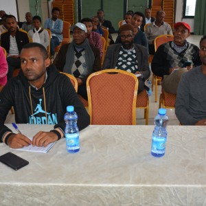 participants during the training